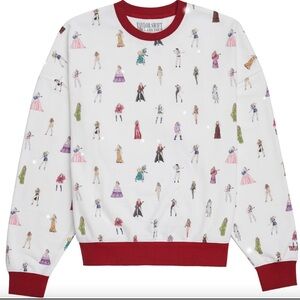 Taylor Swift Multicolor Graphic Sweatshirt